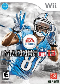 Madden NFL 13 Wii US box art